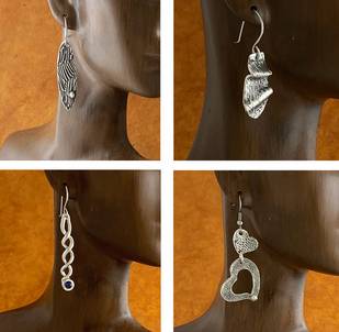 Metal Clay 1: Basics -Pendant and Earrings