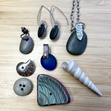 Drilling Rocks and Sea Glass