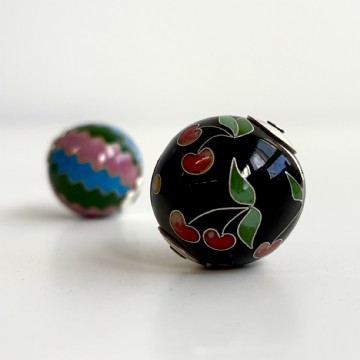 Cloisonn Beads with Aurlie Guillaume