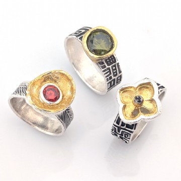 Metal Clay 2: Splash of Gold Ring