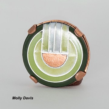 Full resolution version of Deco Enamel by Molly Davis photo