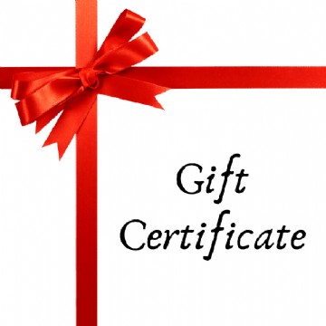 Gift Certificate Photo