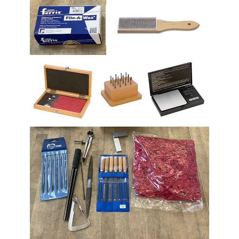 Instrument kit for wax carving