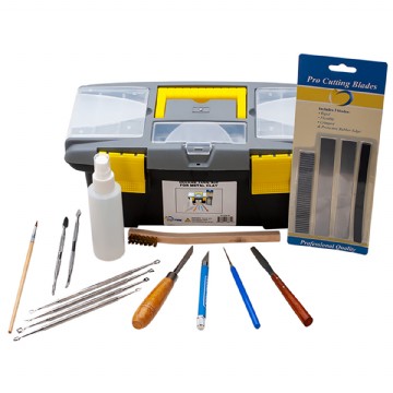 Deluxe Tool Kit for Metal Clay 12pc Photo