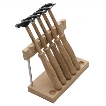 Wubbers Artisan's Mark 5 pc Hammer Set w/ Stand Photo