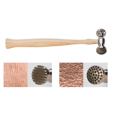 Texturing Hammer Round Dimples & Narrow Pinstripe Photo