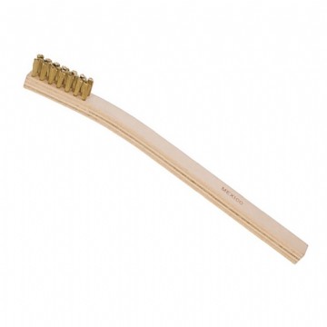 Brass Brush w/ Wood Handle Photo