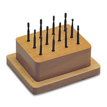 Wax Bur Set in Wood Stand - Small 12 pc Photo