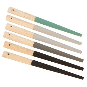 Half Round Sanding Sticks Set of 6 Asst. Photo