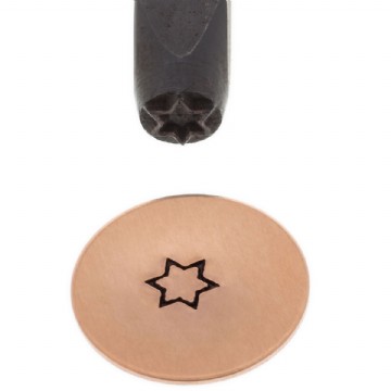 Elite Design Stamp 5mm - Star of David Photo