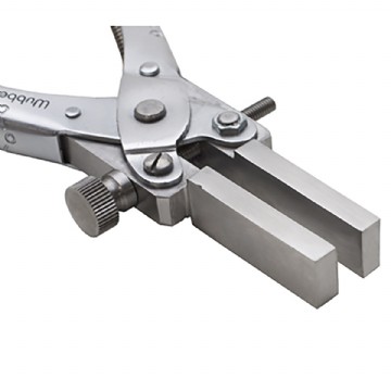 Wubbers Parallel Pliers Rectangle Jaws 8mm/4mm Photo