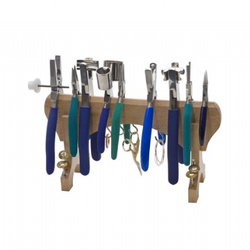 Collapsible Wood Plier Rack Photo