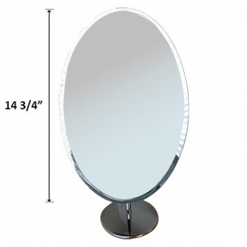 Oval Mirror 18" Height Photo