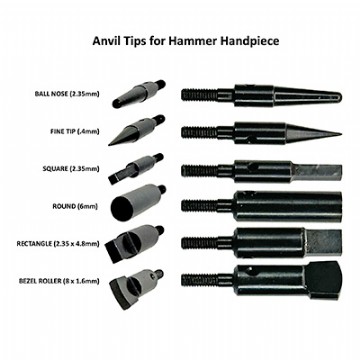Anvil Tips for Hammer Handpiece Photo